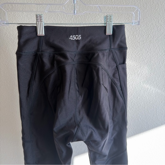 ASOS 4505 Black High Waisted Athletic Leggings Women’s US 4 Workout Gym - Picture 5 of 11